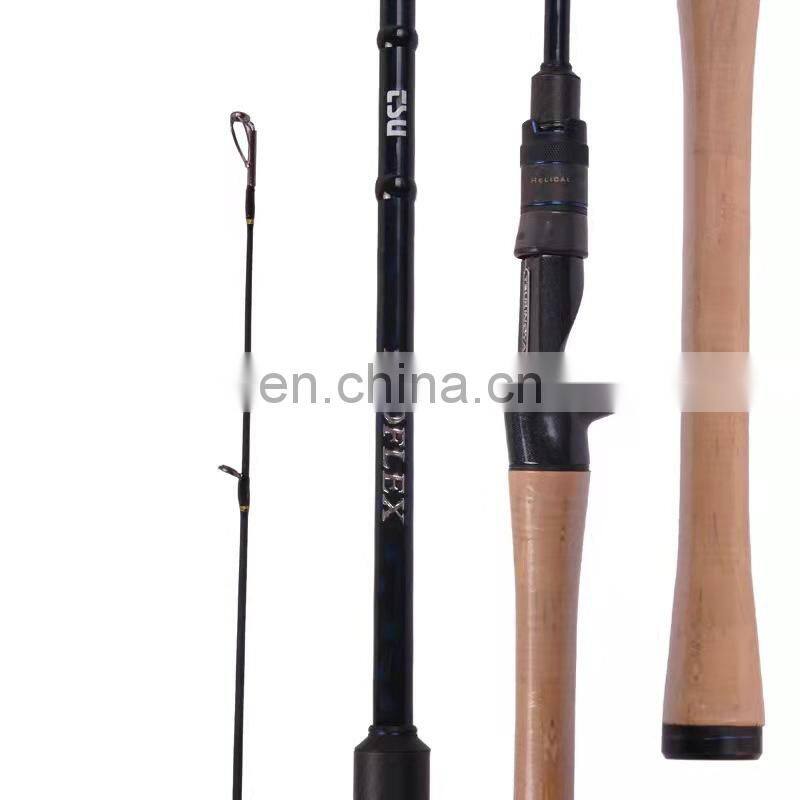 premium OEM ODM custom logo genuine deep sea large big fish pure carbon fiber factory price outdoor surf casting fishing rod