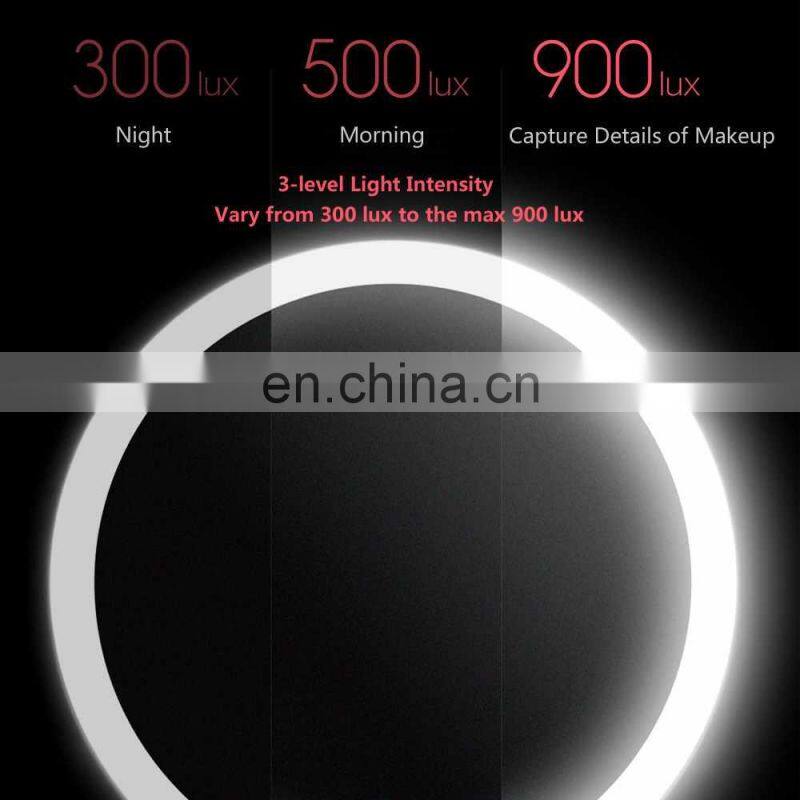 Xiaomi Mijia AMIRO Mirror Dimmable Adjustable Countertop 60 Degree 2000mAh Rotating Daylight Cosmetic Makeup Led Mirror