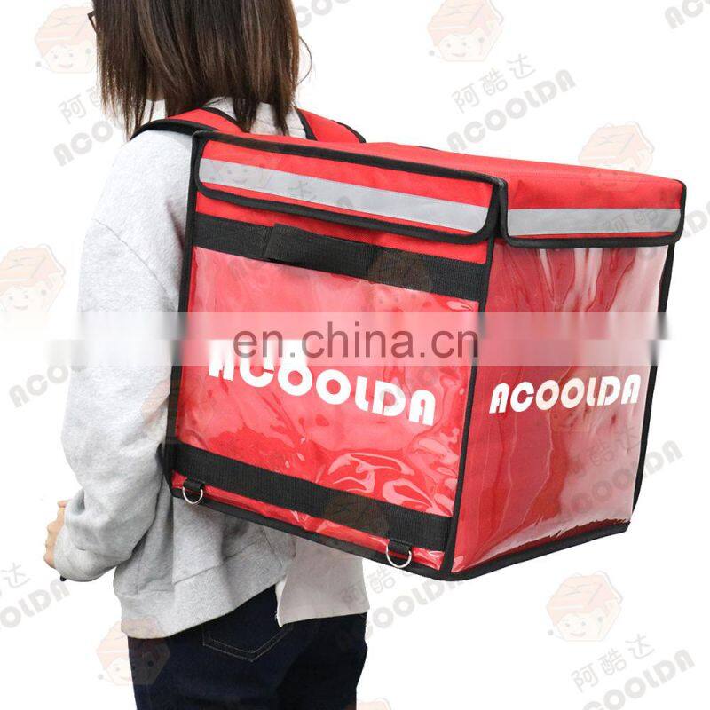Insulated Food Delivery Backpack Cooler Bag Delivery Bag