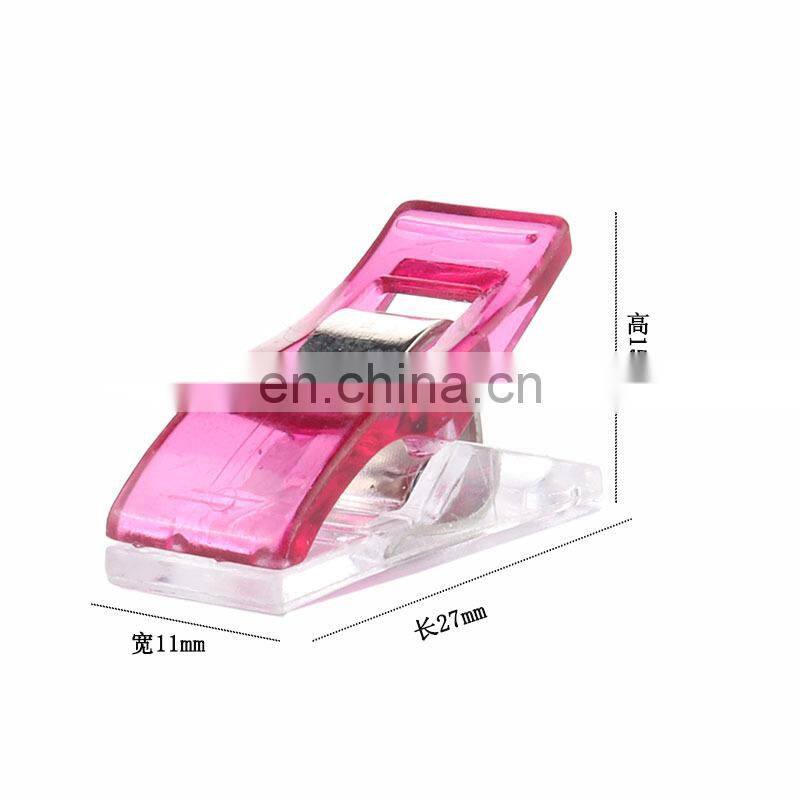 Job Foot Case Multicolor Plastic Clips Hemming Sewing Tools Sewing Accessories