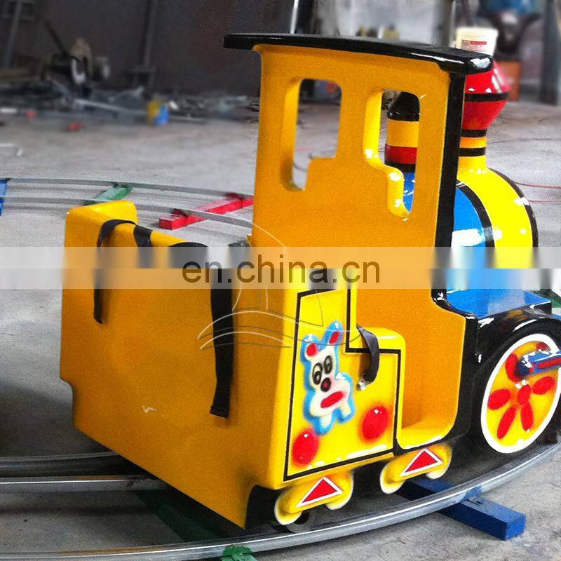 high qualityamusement children track train indoor track train playground for sale