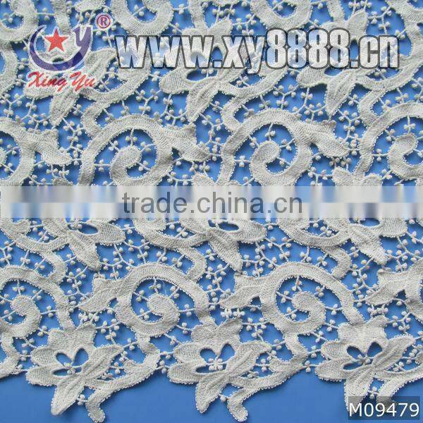 Embroidered Swiss Lace Fabric