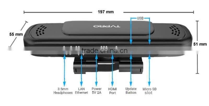 Hot selling smart box tv for wholesales