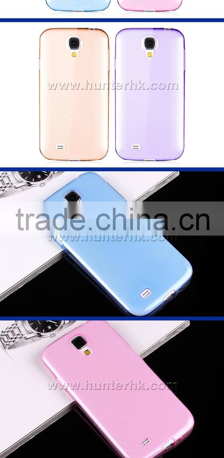 Hot Sell Full Clear For Samsung S4 TPU Case