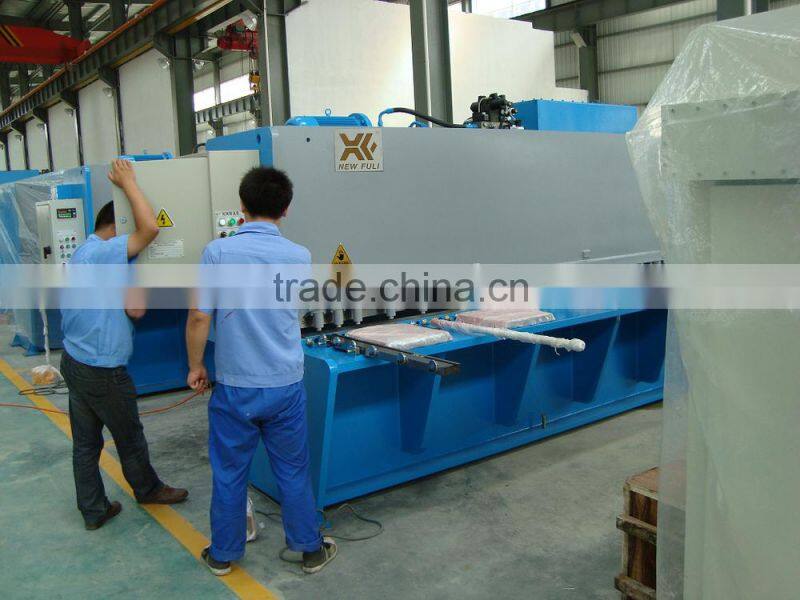 13mm*4000mm Hydraulic Guillotine Shearing Machine / hydraulic guillotine shear