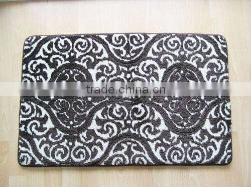 2013 Fashion New design 100% polyester products footprint mat