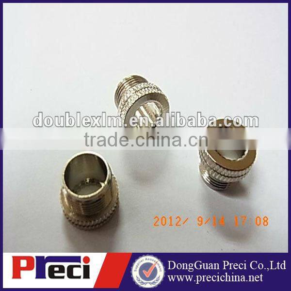 Ni-plated circular overlapping curve brass screws