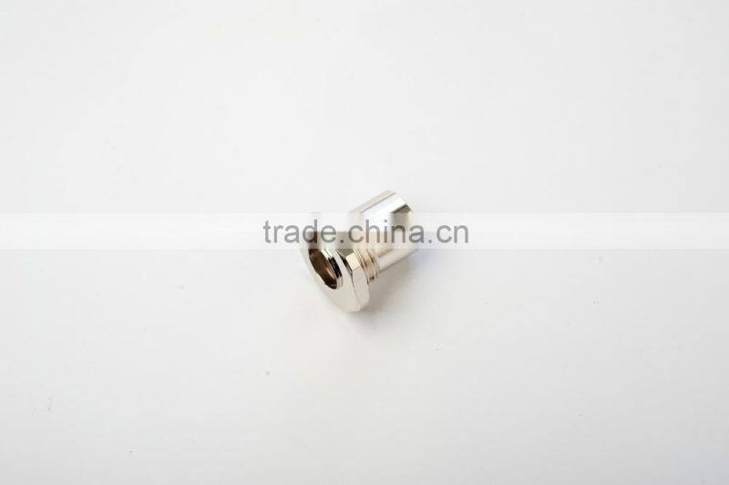 Nickel-plated, Automatic lathe machining, M16 brass hex nut