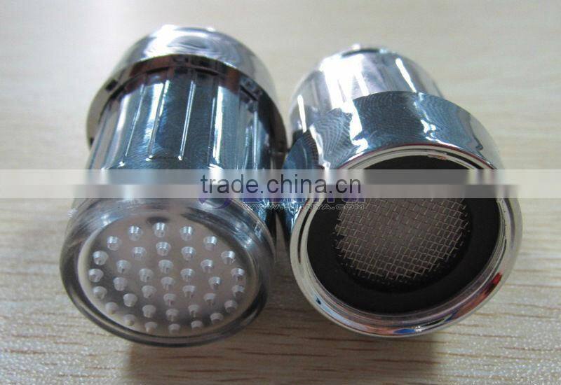 4cm Long 3 Color LED Light ABS Bathroom Toliet Color Change LED Tap