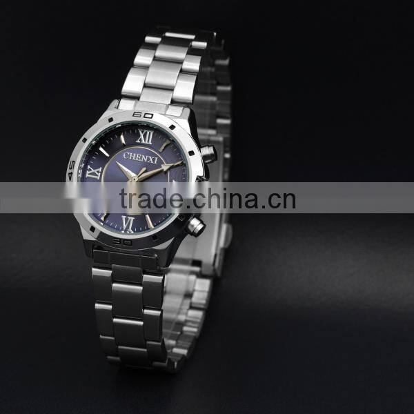 Wholesale stainless steel lady wrist watch 027CM&LS