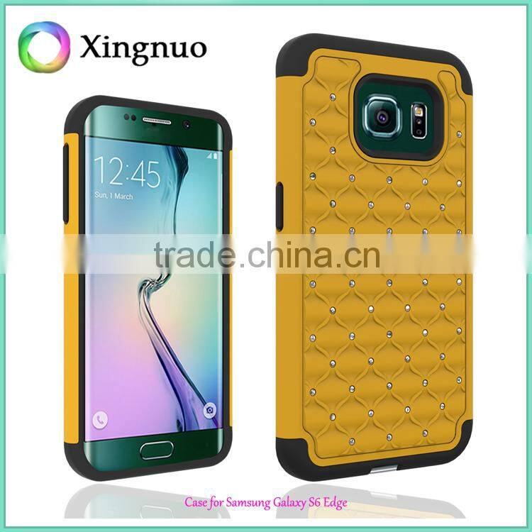 2015 Hot selling Mobile phone back cover for Samsung Galaxy S6 edge
