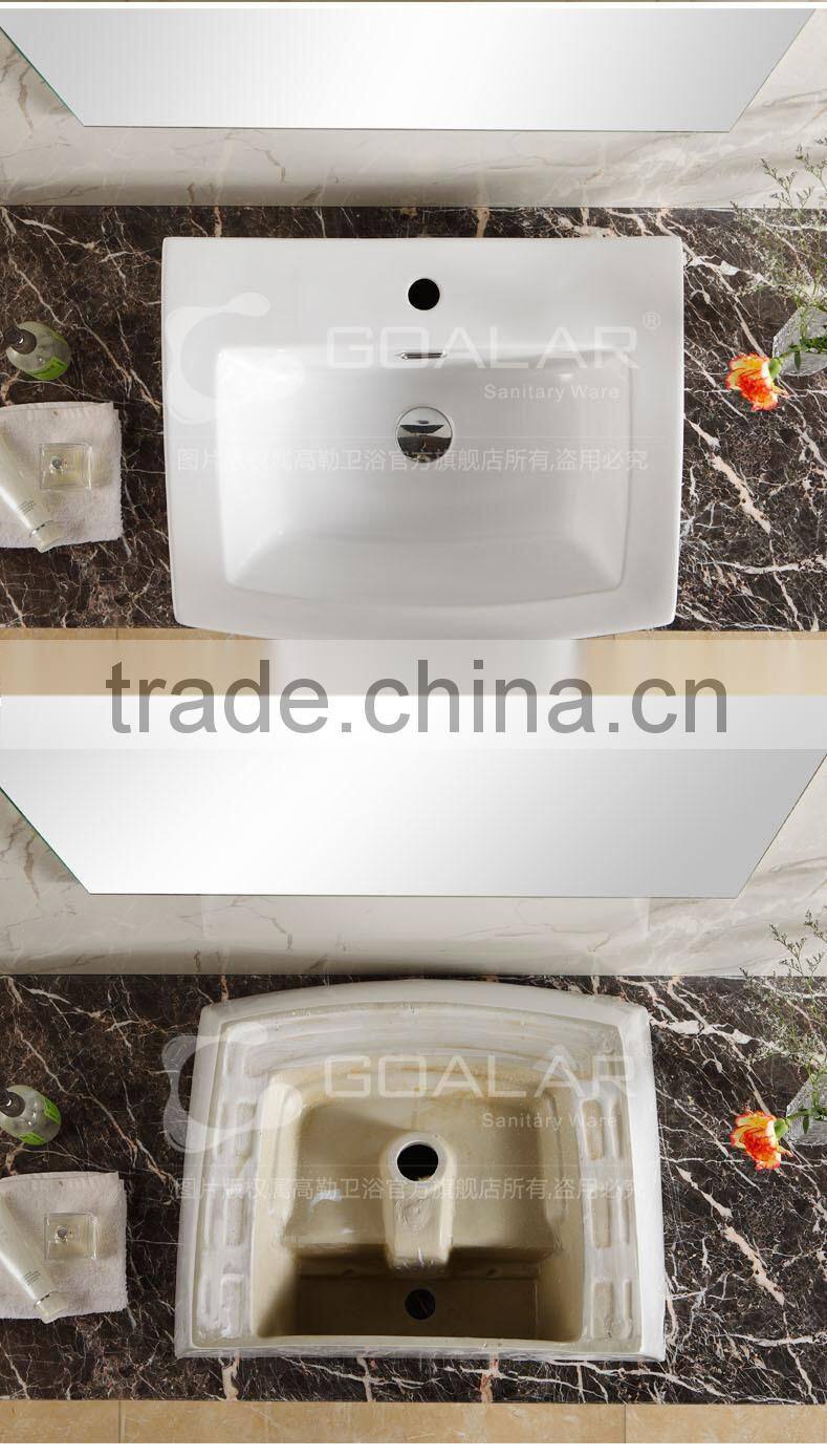 Top quality bathroom counter top basin/ceramic sink