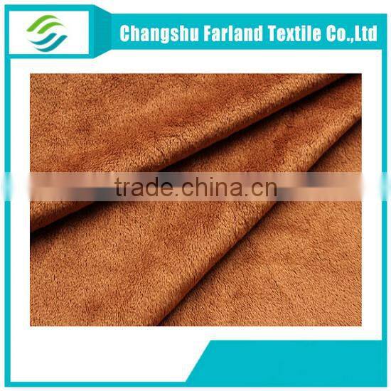 100 polyester velboa fabric supplier super soft toy fabric