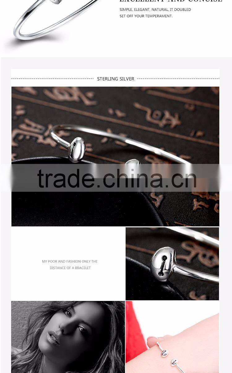 Wholesale 925 solid silver bangle, Nice popular 925 solid silver bangle