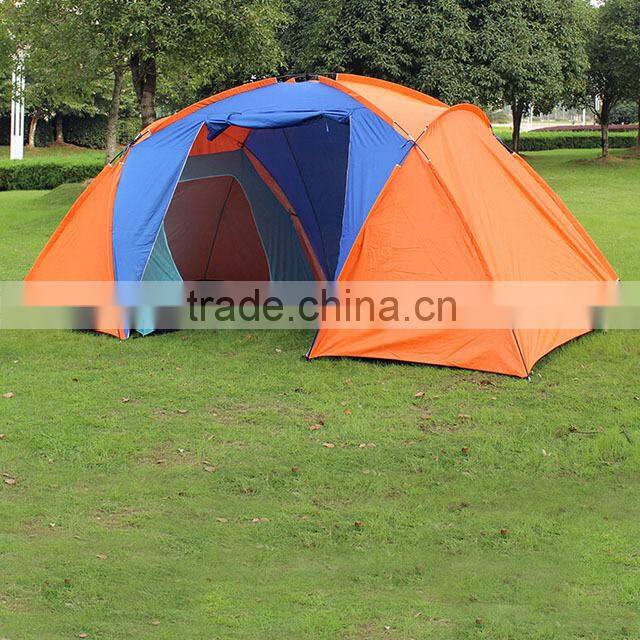 OEM Double layer windproof outdoor camping tente big tent