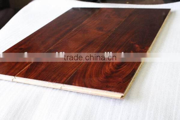 mahogany stain acacia engineered wood flooring