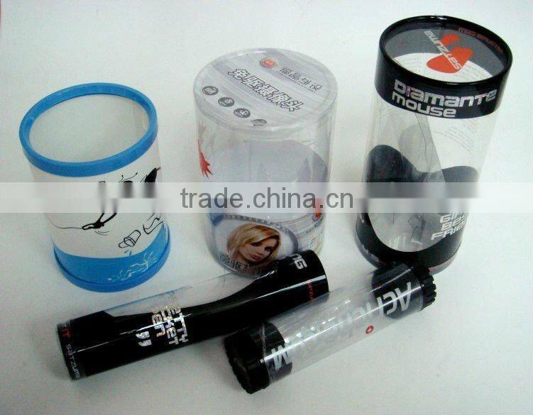 printable plastic cylinder tube with 2.25 inches diameter