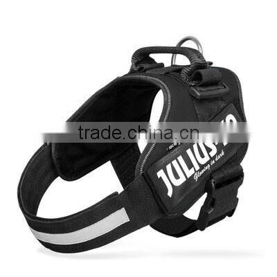 high quality cotton K9 nylon reflective pet K9 dog harness fashion large dog collar vest 4 colors