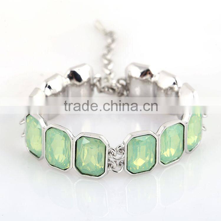 9 Colors Charm Crystal Bracelets For Gilrs European Style Beautiful Fashion Jewelry
