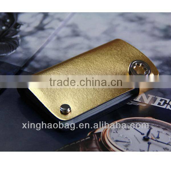 high quality Genuine leather business card holder