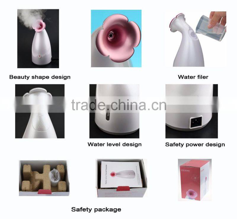 professional facial stamers face nano steam mini facial steamer