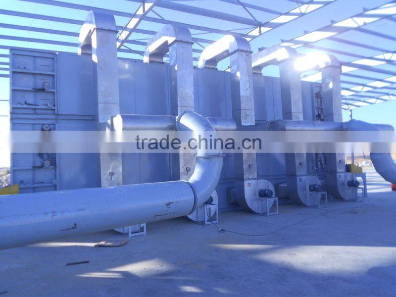 Mesh belt dryer for particle feed