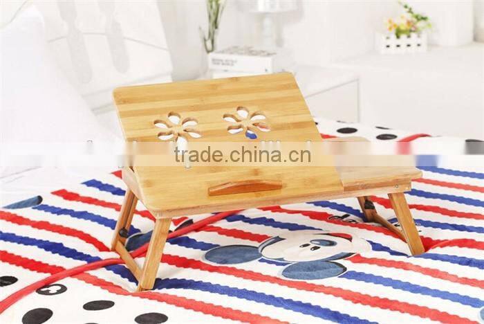 New style bamboo,laptop, table on bed laptop wooden bed table