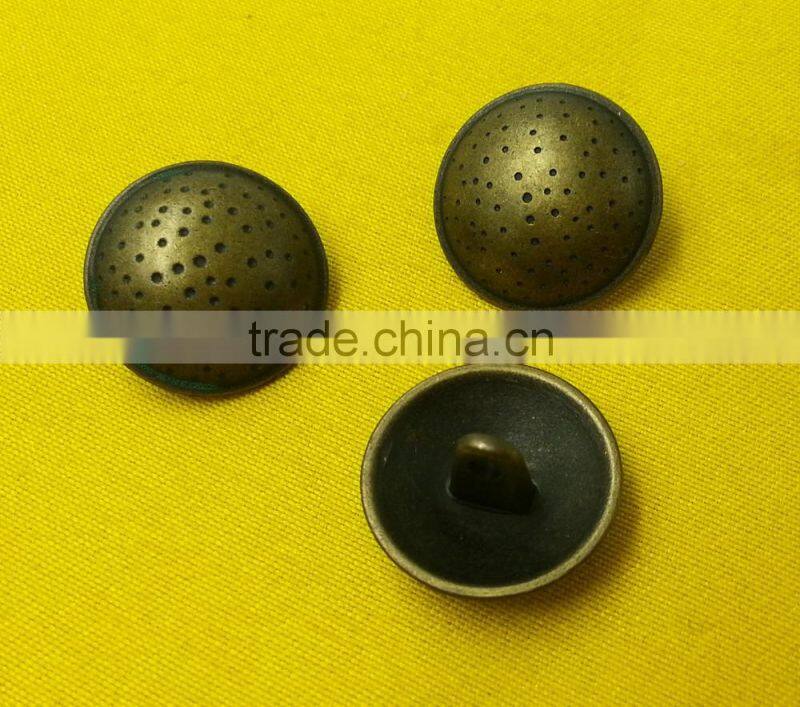 2015 New Arrive Mashroom Shape Metal Shank Button -- MJ001