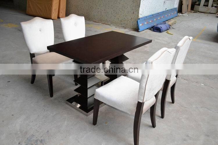 Restaurant booth sofa with table sets XY0122