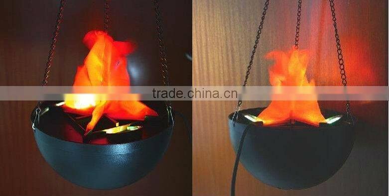 The chains mysterious connection flame silk fire lamp