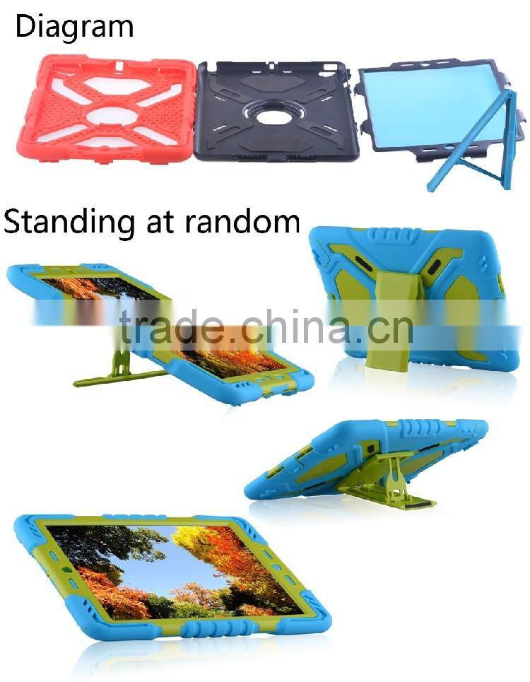 Hot Selling PEPKOO Brand Waterproof Shockproof Silicon TPE Protective Case For iPad Air 5/6 TB-0019