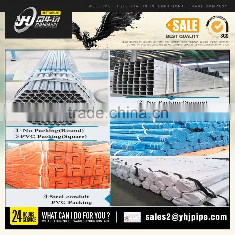 MS ERW Black Square And Rectangular Hollow Section Pipes/40x40 steel square pipe