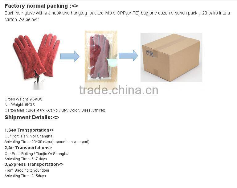 boys fashion dress hand genuine goat skin leather buttons gloves