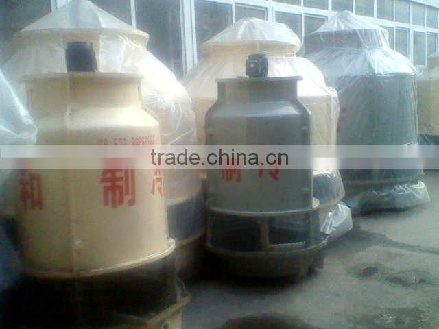 Water flow is 60m3 per hour Round Water cooling tower with FRP filling material