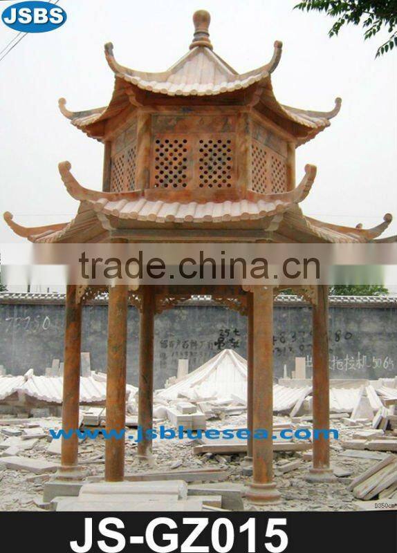 White Column Marble Gazebo
