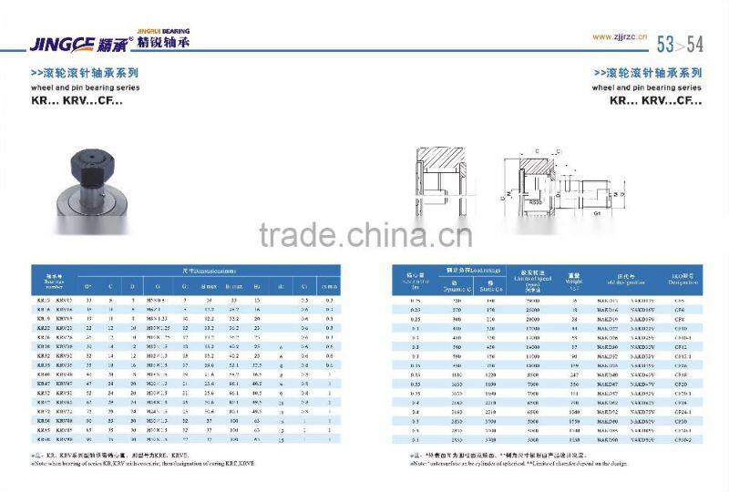 High precision wheel and pin bearing kr16 selling at low price