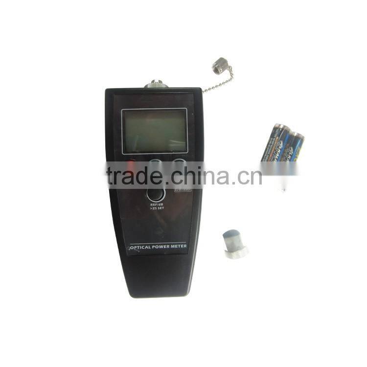 FTTH high quality nice price optical fiber power meter fiber optic cable tester optical detector machine