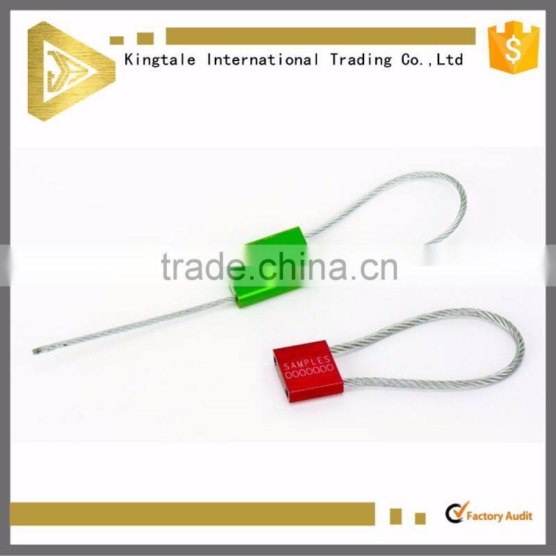 Big lock body 3mm diameter wire seal container