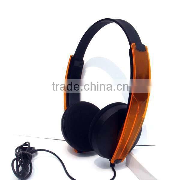 2015 new free samples OEM factory PC Tablet Smart cell phone stereo plastic headphone headsets