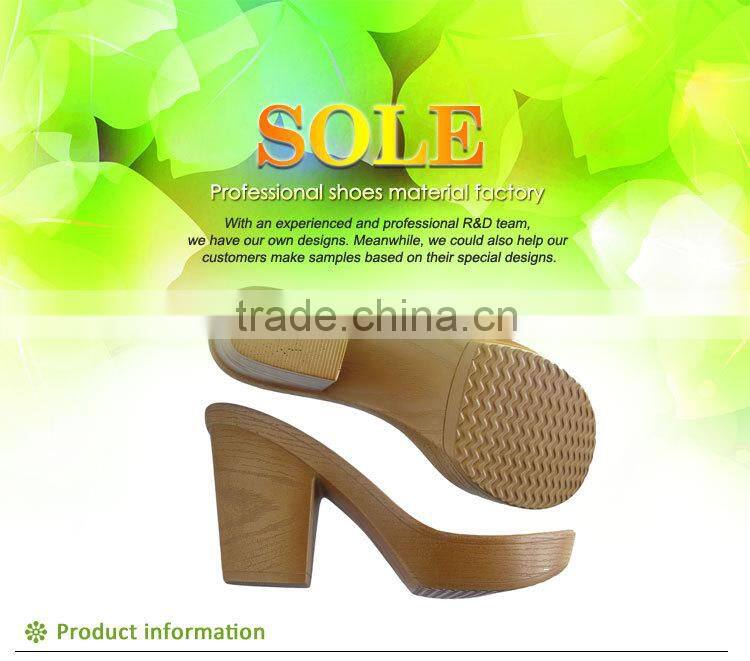 wholesale shoe soles women new design Pu sole
