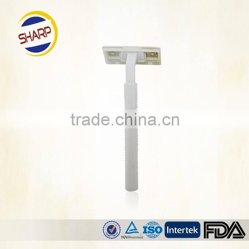 Disposable shaving razor for male and female