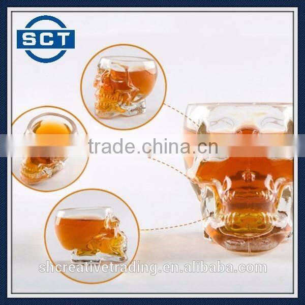 Mysterious Skull Head Glass Cup