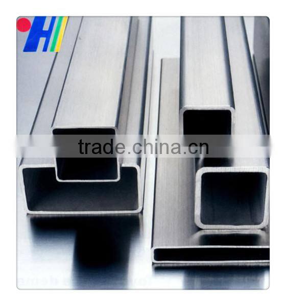 Zinc coated galvanized square steel pipe, with good price