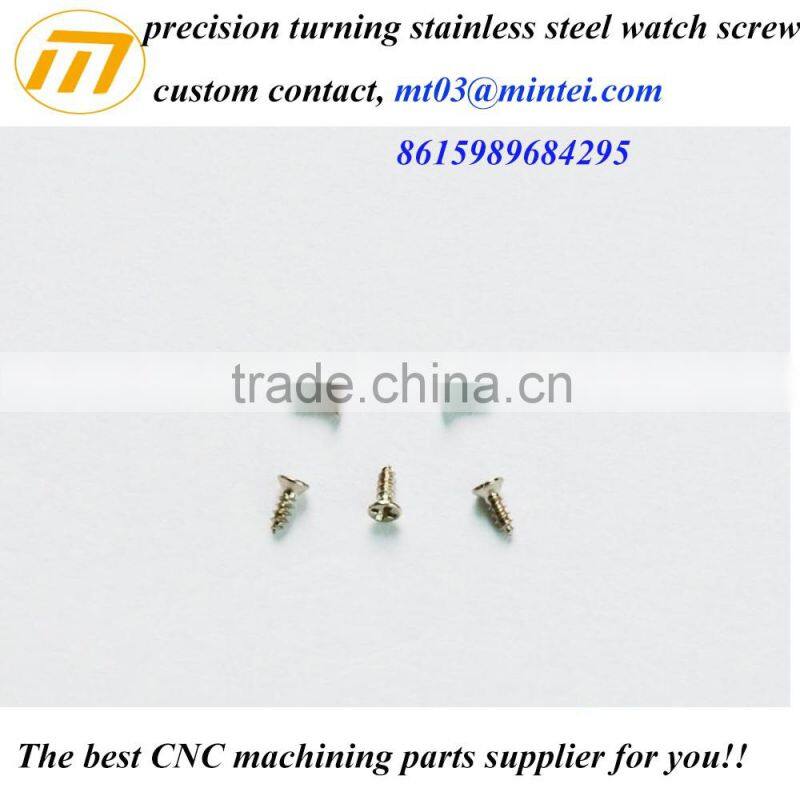 custom micro flat head electronic screw