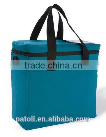 Fashion china manufacturer 6 can lunch beer polyester promotional foldable bottle nylon cooler bag,cooler bag for frozen food