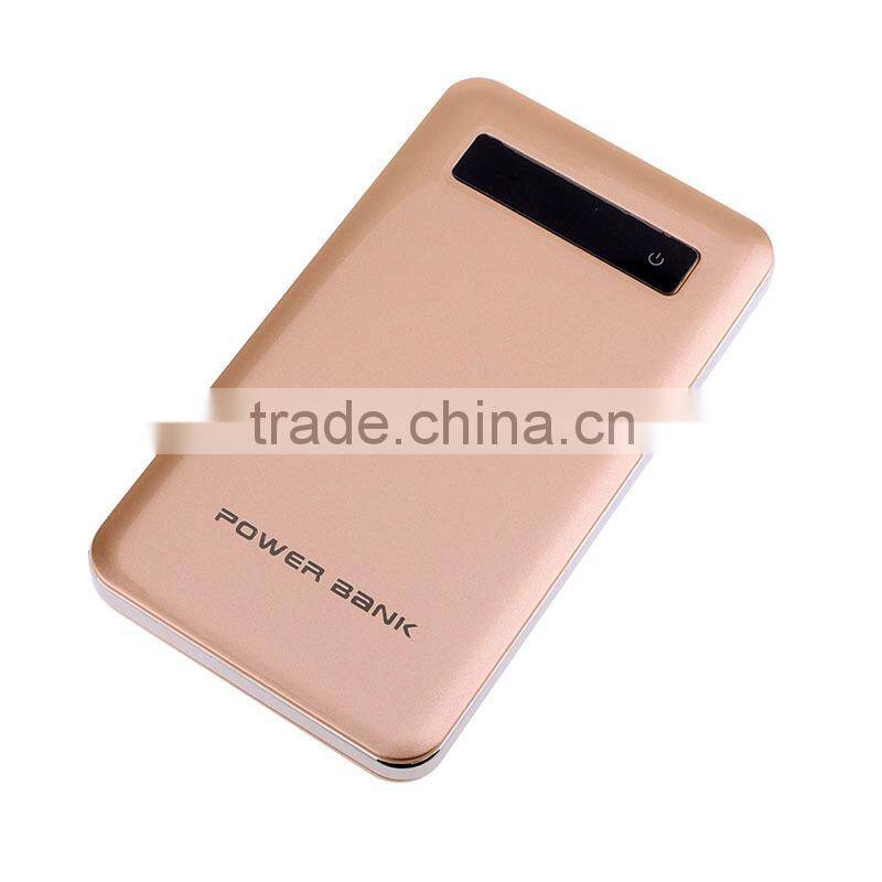 New fashion slim ABS polymer power bank 4000mah