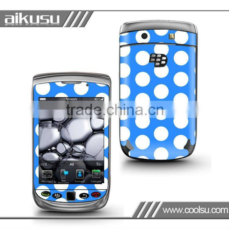 Hot sale lovely cellphone sticker for blackberry 9800