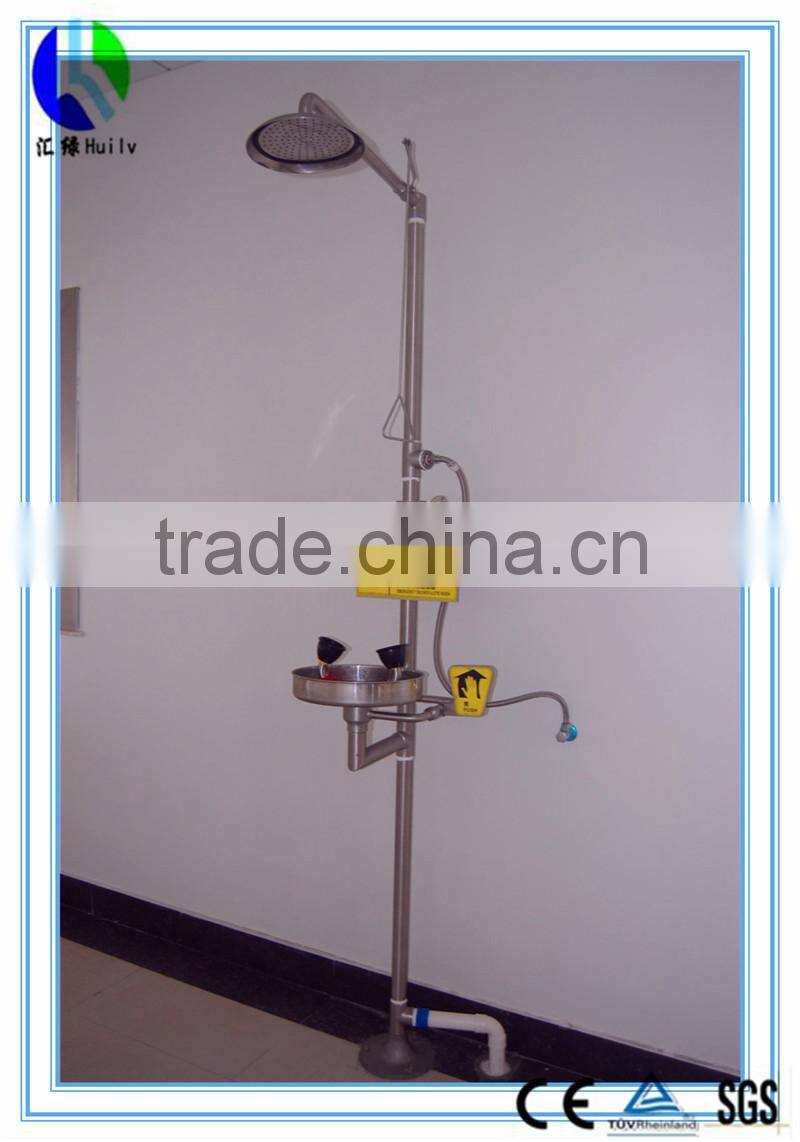 Stalinless Steel Emergency Shower Physics Laboratory Instruments