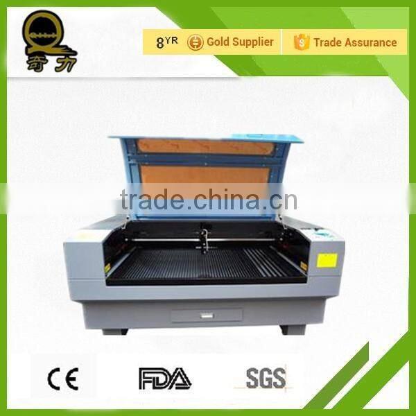 Acrylic wood plate bamboo ware double color plate paper leather shell coconut electronic industry Laser cutting machine QL-1325