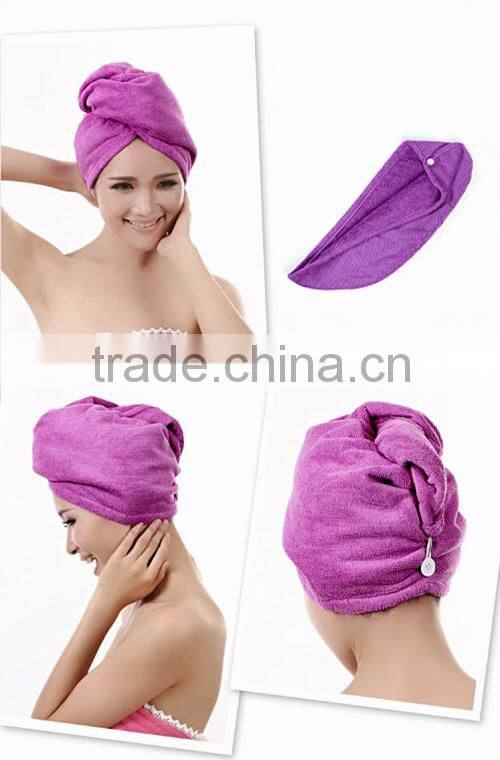 China wholesale microfiber fast drying hair towel